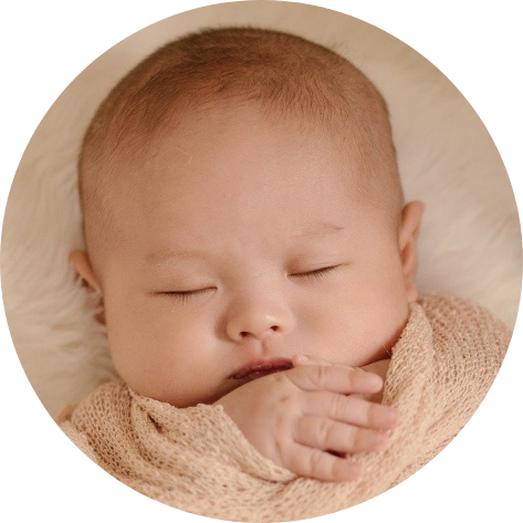 Gesicht eines Babys